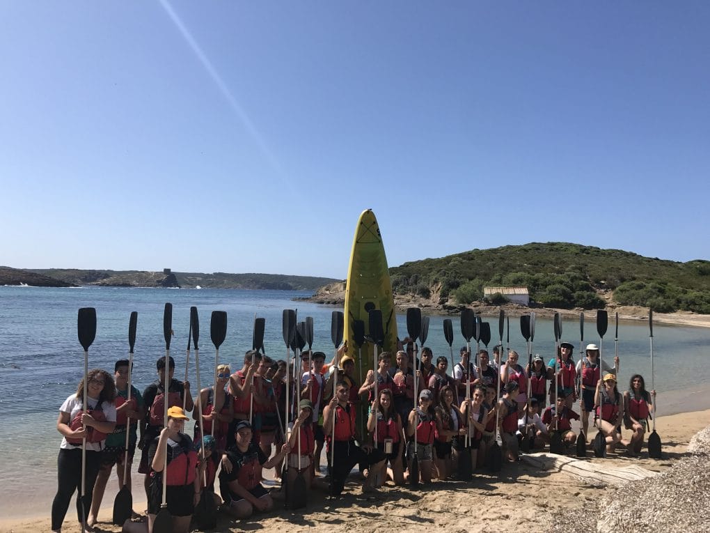 Actividades para grupos con Menorca en kayak - kayak en Es Grau