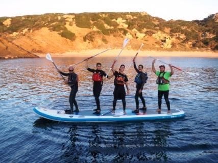 Big Sup en Menorca en Kayak
